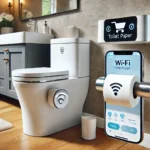 架空商品 kakoo - スマートトイレットペーパー – Wi-Fi接続でトイレットペーパーの残量をスマホで確認でき、必要に応じて自動で注文してくれる