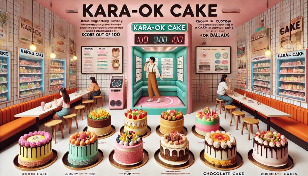 架空商品 kakoo - カラオケーキ (Kara-OK Cake)